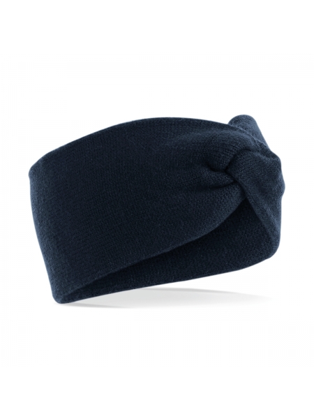 twist-knit-headband-beechfield-french navy.jpg